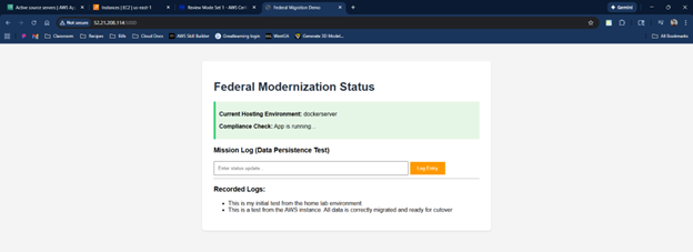 AWS Server Validation